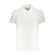 Calvin Klein White Cotton Men Polo Shirt