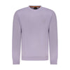Hugo Boss Purple Cotton Sweater