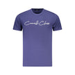 Cavalli Class Blue Cotton Men T-Shirt