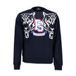 Plein Sport Blue Cotton Men Sweater