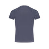 K-WAY Blue Cotton Men T-Shirt
