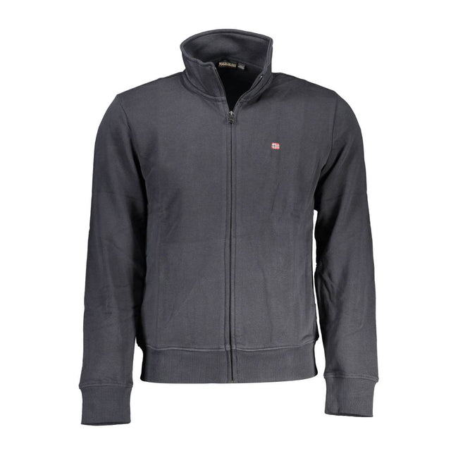 Napapijri Black Cotton Men Sweater
