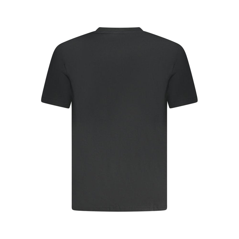 Converse Black Cotton Men T-Shirt