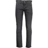 Hugo Boss Black Cotton Men Jeans