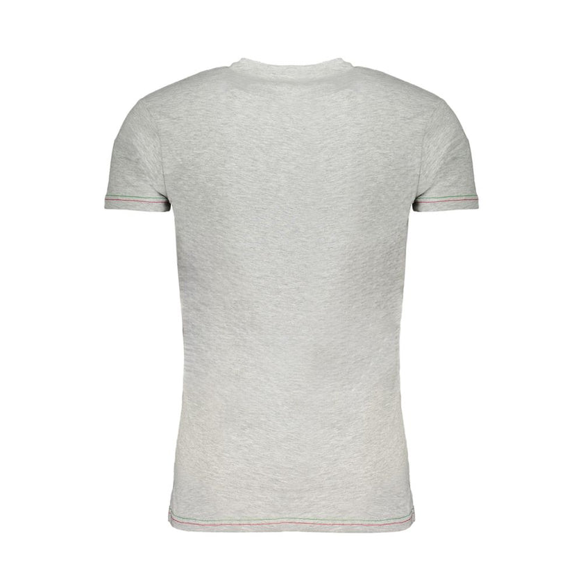 Aeronautica Militare Brown Cotton Men T-Shirt