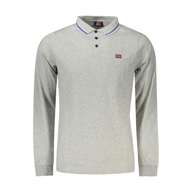Norway 1963 Brown Cotton Men Polo Shirt