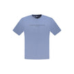 North Sails Blue Cotton Men T-Shirt