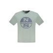 North Sails Green Cotton Men T-Shirt