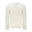 Hugo Boss White Wool Men Sweater