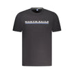 North Sails Black Cotton Men T-Shirt