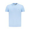 Calvin Klein Light Blue Cotton Men T-Shirt
