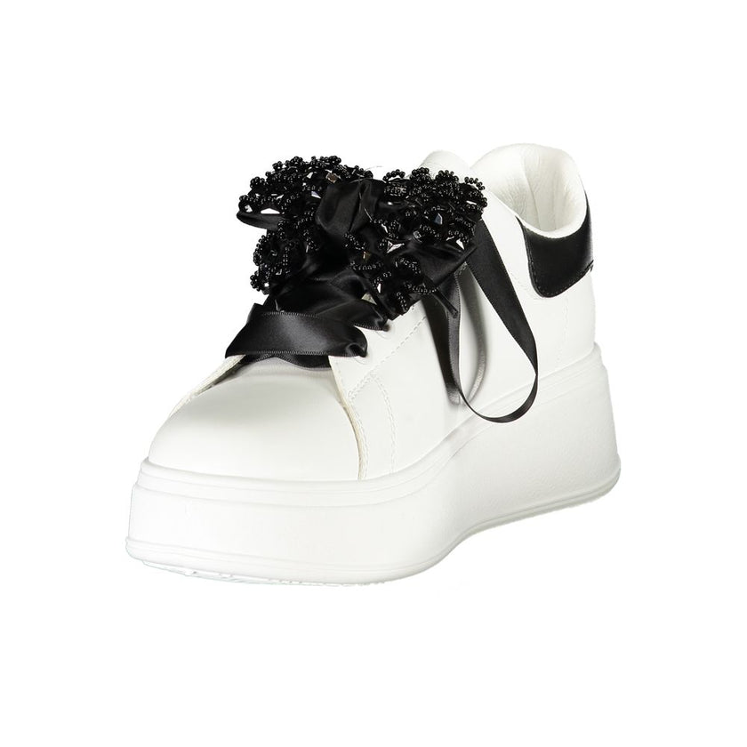 Laura Biagiotti White Polyester Women Sneaker
