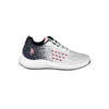 U.S. POLO ASSN. White Polyester Sneaker