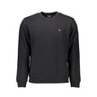 Napapijri Black Cotton Men Sweater