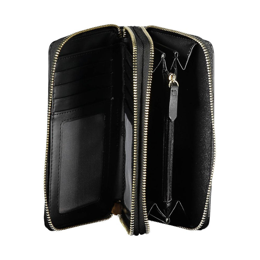 Valentino Bags Black Polyethylene Women Wallet