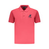 U.S. Grand Polo Red Cotton Men Polo Shirt