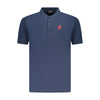 U.S. Grand Polo Blue Cotton Mens Polo Shirt
