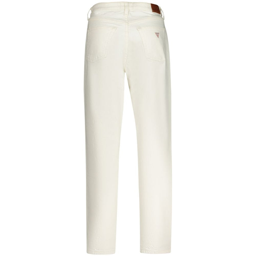 Guess Jeans White Cotton Women Jean