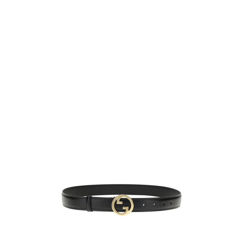 Gucci Leather GG Belt