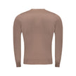 Cavalli Class Brown Viscose Men Sweater