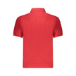 North Sails Red Cotton Men Polo Shirt