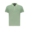 Norway 1963 Green Cotton Men Polo Shirt