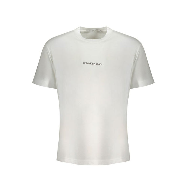 Calvin Klein White Cotton T-Shirt