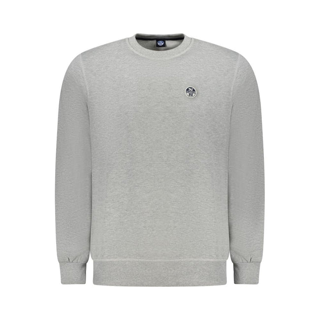 North Sails Brown Cotton Men Sweater