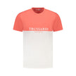 Trussardi Pink Cotton Men T-Shirt