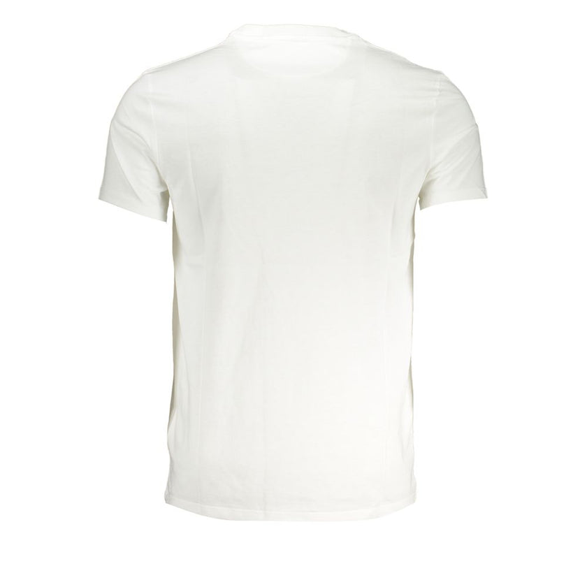 Timberland White Cotton Men T-Shirt