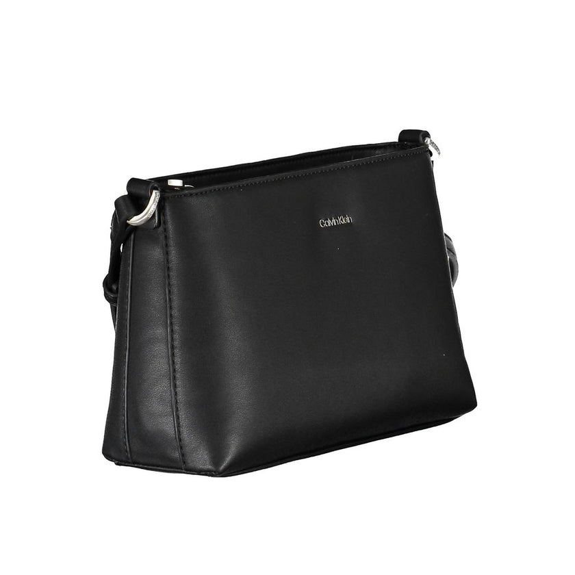 Calvin Klein Black Polyester Women Handbag