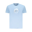 Trussardi Light Blue Cotton Men T-Shirt