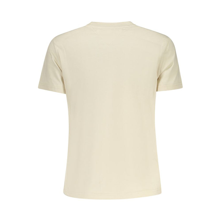 Tommy Hilfiger Beige Cotton Women Top