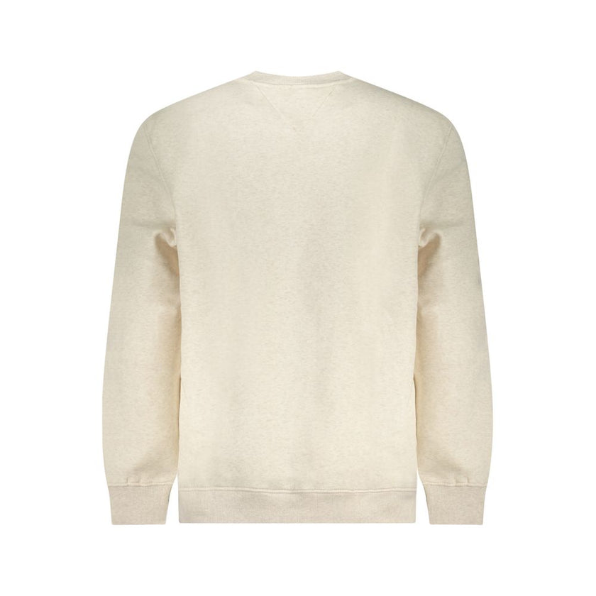 Tommy Hilfiger Beige Cotton Men Sweater