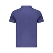 Cavalli Class Blue Cotton Men Polo Shirt