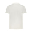 Cavalli Class White Cotton Men Polo Shirt