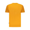 Napapijri Orange Organic Cotton Men T-Shirt