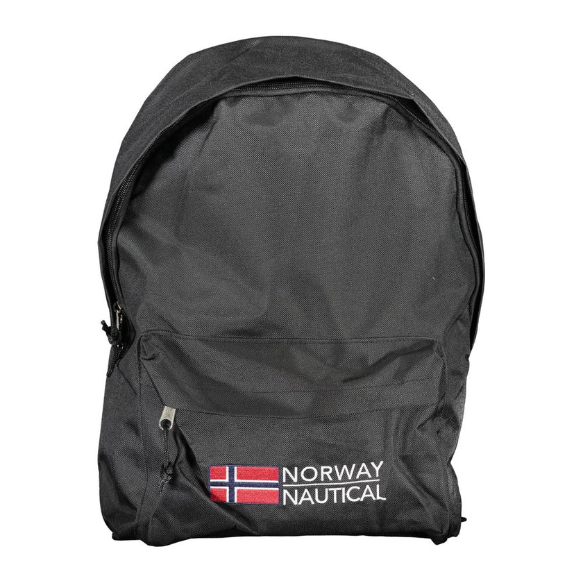 Norway 1963 Black Polyester Men Backpack