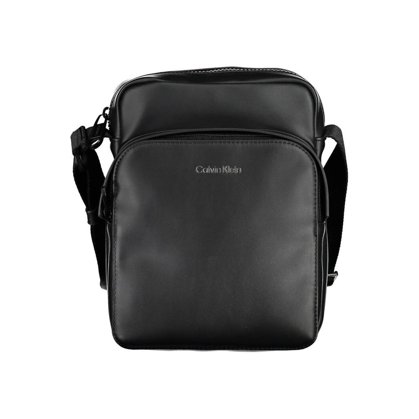 Calvin Klein Black Polyester Shoulder Bag