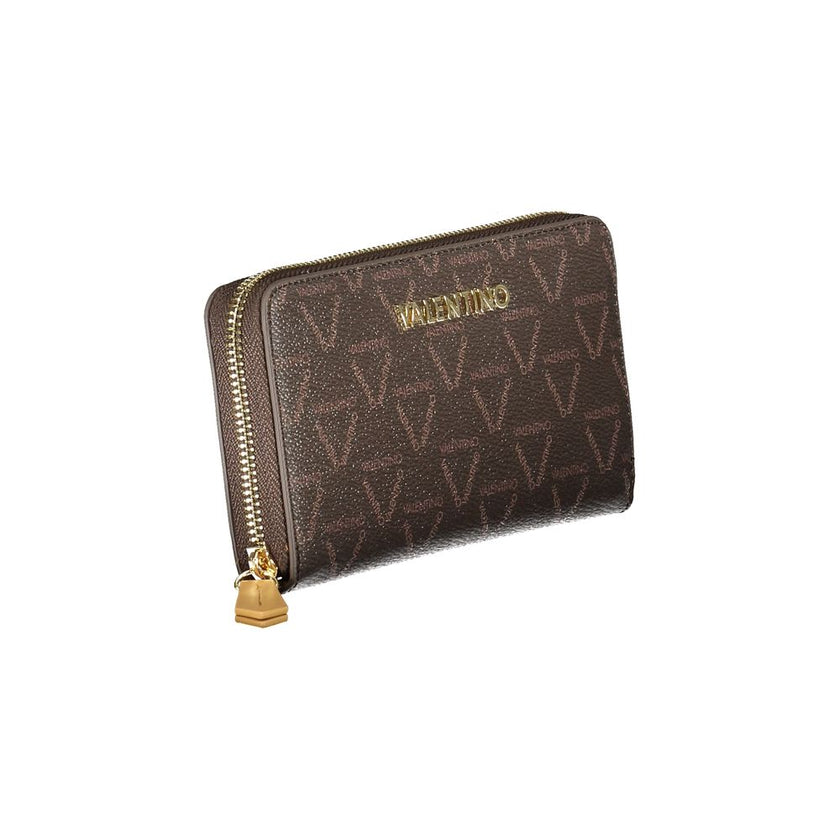 Valentino Bags Brown Polyethylene Women Wallet