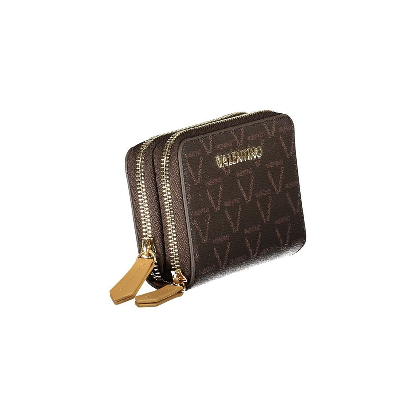 Valentino Bags Brown Polyethylene Women Wallet