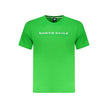 North Sails Green Cotton Men T-Shirt
