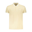 Cavalli Class Beige Cotton Men Polo Shirt