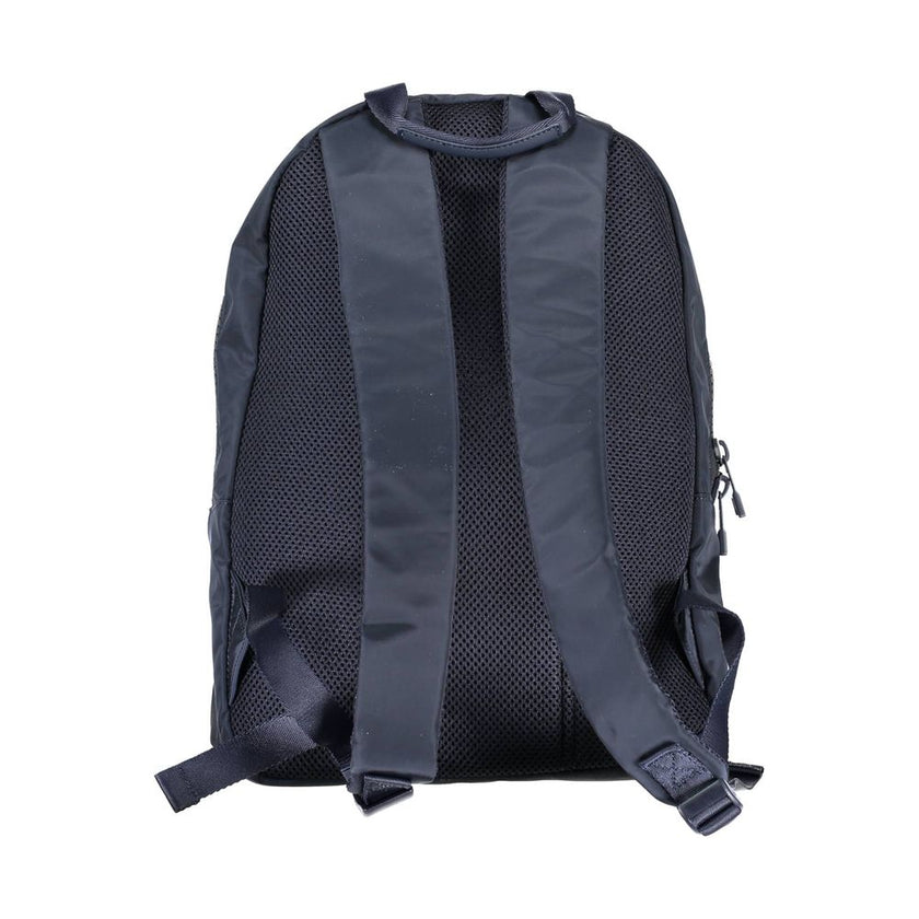 Tommy Hilfiger Blue Polyester Men Backpack
