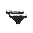 Trussardi Black Cotton Men Underwear Pack