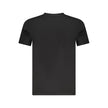 Cavalli Class Black Cotton Men T-Shirt