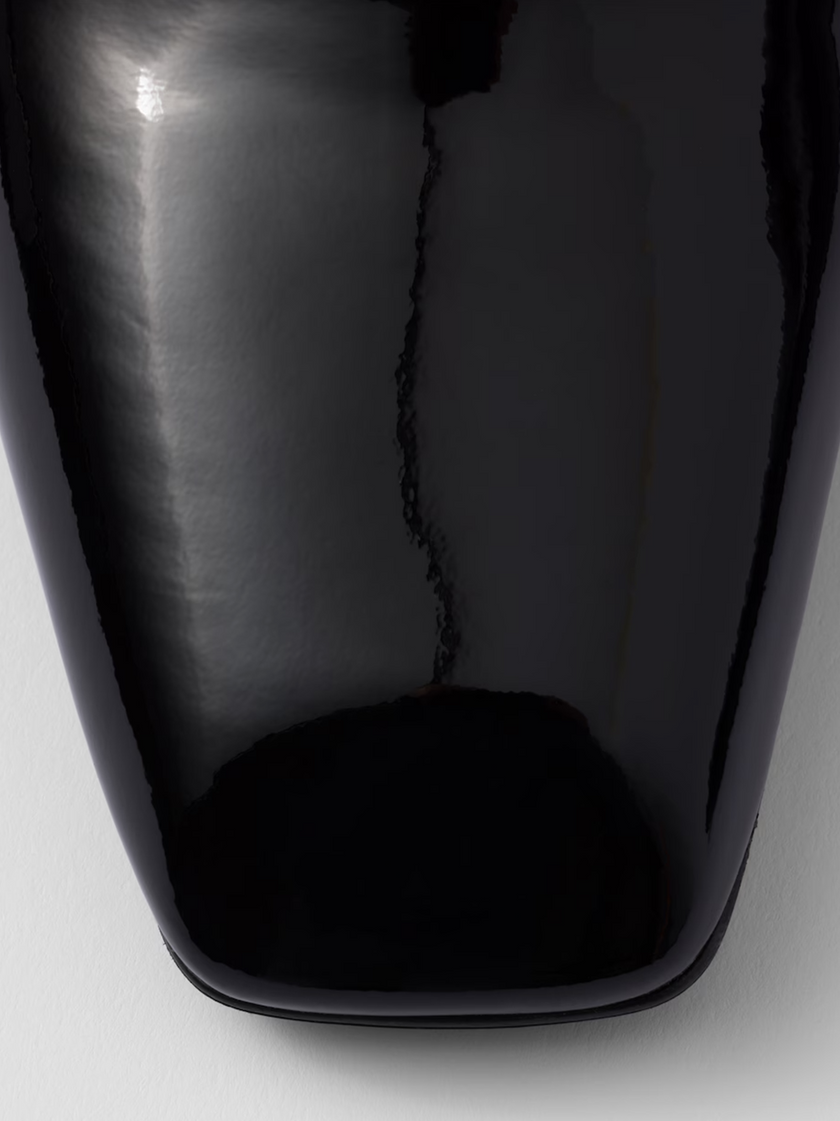 Prada Patent leather heeled sandals