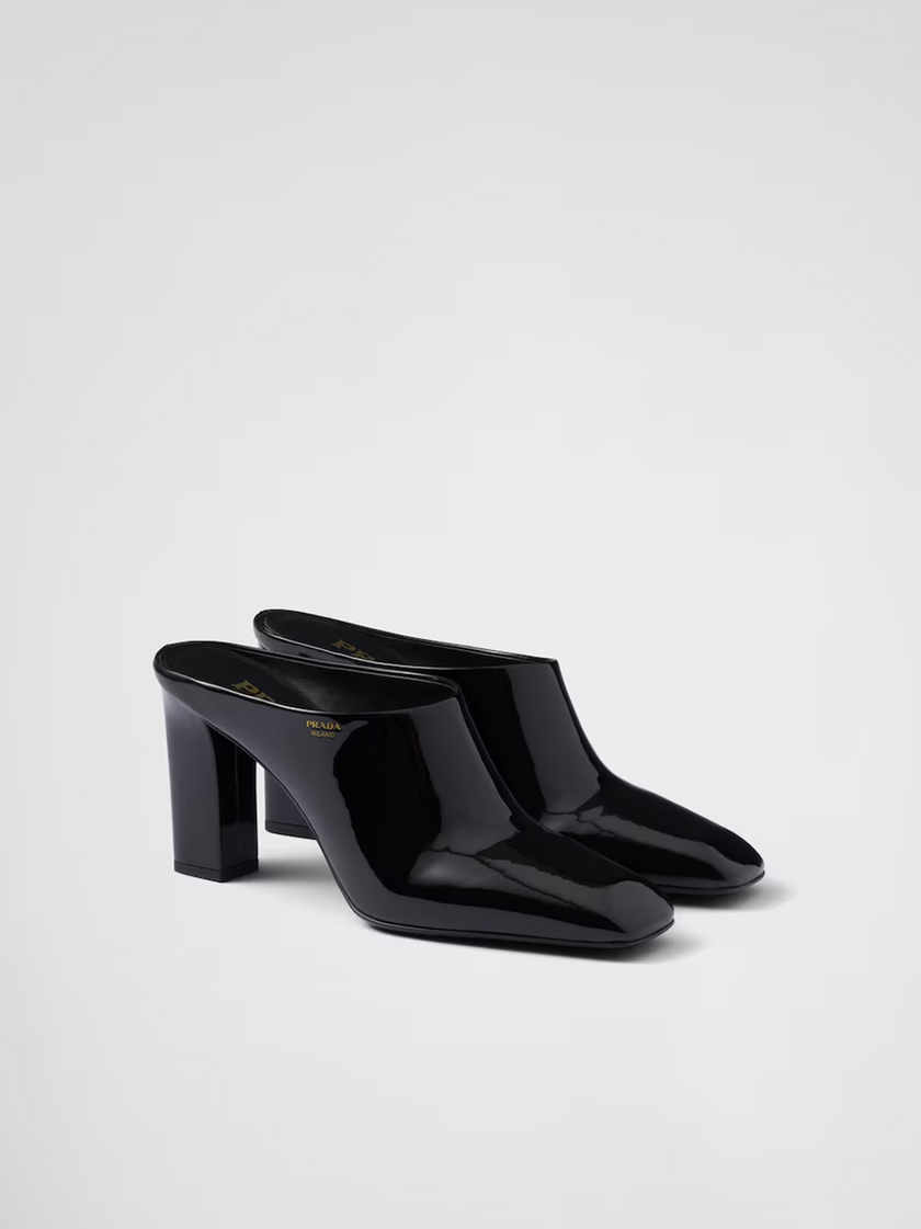 Prada Patent leather heeled sandals