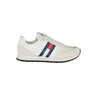 Tommy Hilfiger Sleek White Sneakers with Contrasting Details
