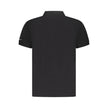 Trussardi Black Cotton Men Polo Shirt